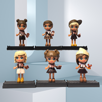 Figurine d'action Pop Art pour fans Kidult, collection Little Corner, mode garçons, 4 pouces, PVC ABS, avec accessoires, déballée