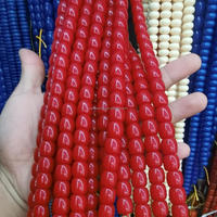 Vente en gros de chapelets de prière musulmans islamiques en résine rouge bordeaux, agate corail, Tasbih Subhah Tesbih 10 mm