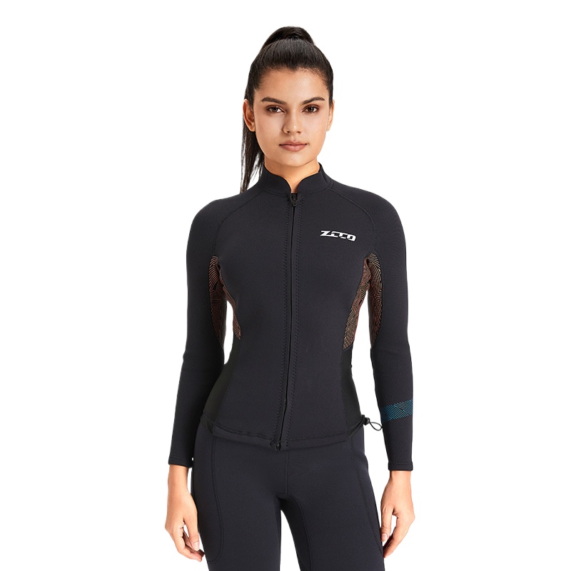 [Mujer] Lycra negra + material de buceo