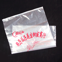 Sac en plastique avec logo, écologique, imperméable, refermable avec fermeture éclair, emballage jetable pour vêtements, jeans