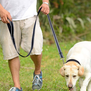 Benutzer definierte Haustier produkte Langlebige <span class=keywords><strong>6</strong></span> Fuß reflektierende geflochtene Nylon-Hunde leinen mit Logo - Product Image 6