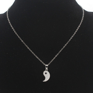 Regali di San Valentino per Migliori Amici, <span class=keywords><strong>1</strong></span> Paio di Collane Tai Chi, Ciondolo Yin Yang per Coppie - Product Image 6