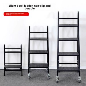 Carrito Metálico Silencioso de Tres Niveles para Tablets, para Bibliotecas y Librerías - Product Image 5