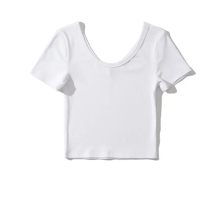 Runwaylover 149 Short Sleeve 2022 Ladies Fashion V-Neck T-Shirt