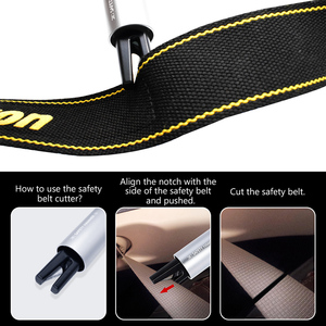Mini Car Safety Hammer Marteau Martelo Cửa Sổ Kính Đập Vỡ Martillo Tự Động Tự Vệ Brise Vitre Cứu Hộ Thoát Công Cụ - Product Image 6