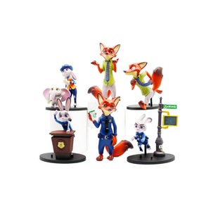 ฟิกเกอร์ซีรีส์ลินดา ซูโทเปีย จูดี้ ฮอปส์ และ นิค ไวลด์ ของสะสมการ์ตูนอนิเมะน่ารัก สินค้าจากภาพยนตร์ - Product Image 2