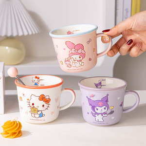 Taza de Cerámica Sanrio 300ml Diseño de Dibujos Animados Linda para Uso en Casa u Oficina - Product Image 1