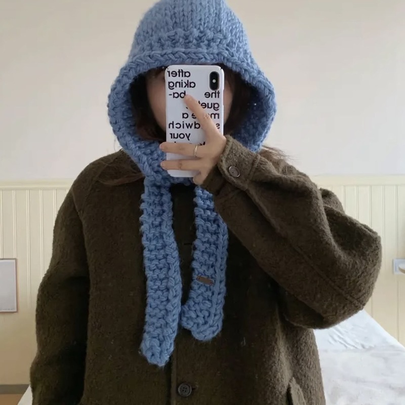Handmade Balaclava Hat with Custom Logo