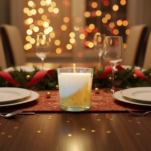 Velas Aromáticas en Mini Frascos de Vidrio Golden Horizon, Vela de Lujo para Decoración del Hogar, Regalo Festivo, Proveedor al por Mayor - Product Image 1