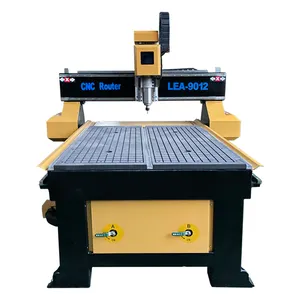 Jinan LEEDER 900*1200mm Vacuum Table 6090 6012 9012 1212 Cnc 3d Router For Sale Engraver Cutting Machine Price
