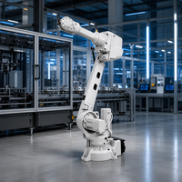 Bras robotisé industriel 6 axes IRB 2600-12/1.65, charge utile de 12 kg, portée de 1650 mm, robot haute précision pour le soudage, la manutention et l'assemblage