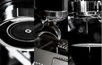 Machine à expresso professionnelle semi-automatique portable électrique à 2 groupes, machine à café expresso professionnelle