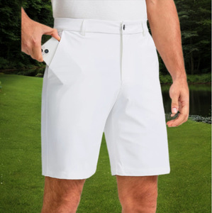 Pantalones Cortos de Verano para Hombre, Casuales, de Moda, de Color Sólido, Versátiles, Holgados, Rectos, de Golf, con Múltiples Bolsillos, Ligeros, de Alta Calidad, para Exteriores - Product Image 4