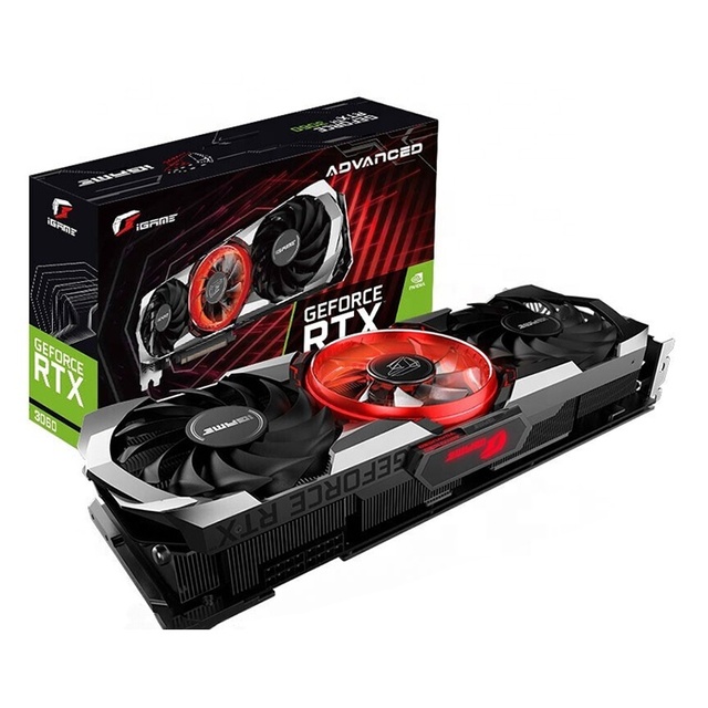 Used Colorful IGame GeForce RTX 3060 Advanced OC 12G-V Graphics Card with 12GB GDDR6 192-bit Memory