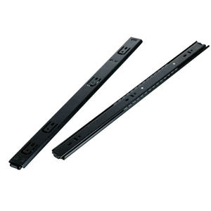 Glissière de tiroir télescopique à fermeture douce et extension totale, robuste, avec roulement à billes en bois, pour chambre et usage extérieur - Product Image 5