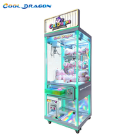 Machine de jeu d'arcade à monnayeur COOL DRAGON CD-CA004 en métal avec prise US, pour parcs d'attractions, distributeur de jouets, machine à griffes, bon marché