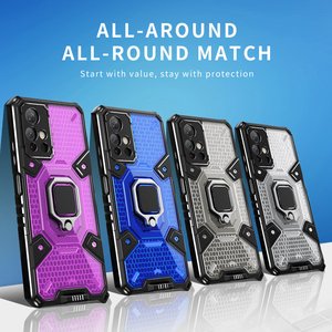 Funda trasera antigolpes para coche, anillo de dedo, funda de teléfono con soporte a prueba de golpes para Xiaomi Redmi Note 11 Pro Ultra 10 9 8 12 <span class=keywords><strong>K40</strong></span> PPC32 - Product Image 2