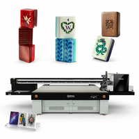 Automatische Custom Mahjong Tegels UV Printer: Acryl, Hars, Bakeliet, Elektronisch, Digitaal, Houten, Mahjong Kaarten Printmachine