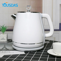 Bouilloire Électrique en Acier Inoxydable de 1,8 Litre, Nouveau Design, Qualité Supérieure, Appareil Électroménager