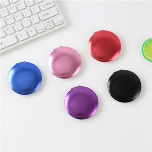 Wholesale Metal Framed Vanity Beautiful Round Glass Makeup Mirror Mix Colors - Product Image 2
