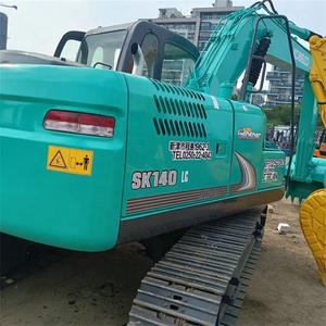 Original de Japón Kobelco SK140 excavadoras usadas EPA motor importado 14 toneladas Mini Excavadora hidráulica sobre orugas en gran oferta - Product Image 3