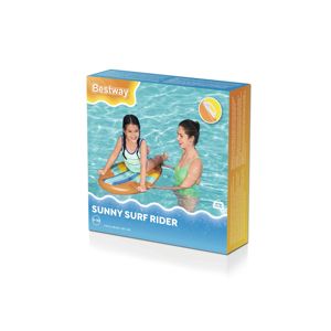 Bestway 42046 Jouet de jeu aquatique gonflable en PVC pour enfants 1.14m X 46cm Sunny Surf Rider - Product Image 5