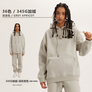 เสื้อฮู้ดดี้ผู้ชายแบบซิป ¼ ตัว ปี 2026 OEM สกรีนลายคุณภาพสูง ผ้าฝ้าย 100% 345gsm ทรงโอเวอร์ไซส์ ถักนิตติ้งลายนูน 3 มิติ สำหรับฤดูหนาว - Product Image 1