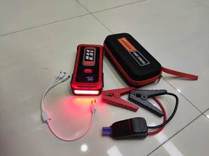 대용량 12V 휴대용 점프 스타터 비상 차량 백업 배터리 (MPPT 컨트롤러 및 손전등 점화 보조 장치 포함) - Product Image 6