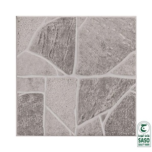 Hot Bán Màu Xám Gốm Sàn Gạch Mộc Mạc Hoa Thiết Kế Non-Slip Nội Thất Tường Gạch Cho Phòng Tắm Matte Kết Thúc 5Mm Độ Dày - Product Image 6