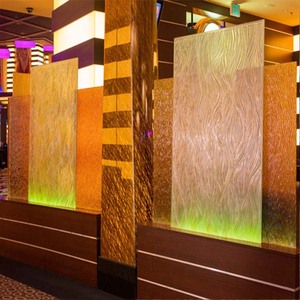 <span class=keywords><strong>Verre</strong></span> fusionné à chaud moulé au four, personnalisé <span class=keywords><strong>en</strong></span> couleur/forme/texturé/motif, pour cloison murale/garde-corps/escaliers/<span class=keywords><strong>sol</strong></span> flottant - Product Image 4