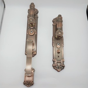 Poignée <span class=keywords><strong>de</strong></span> porte d'ancre <span class=keywords><strong>de</strong></span> fer avec le décor le plus populaire d'amant d'océan <span class=keywords><strong>de</strong></span> marin <span class=keywords><strong>de</strong></span> serrure - Product Image 3