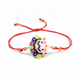 Moyamiya-pulsera de miyuki hecha a mano con cuentas, figuras de la bella mexicana, joyería hecha a mano, productos populares, 2020 - Product Image 3