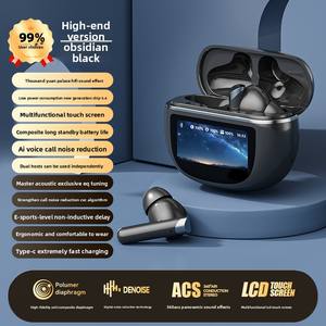 M87 TWS écouteurs casque transfrontalier pour casque Bluetooth écran tactile bonne qualité sonore longue batterie <span class=keywords><strong>réduction</strong></span> du bruit - Product Image 6