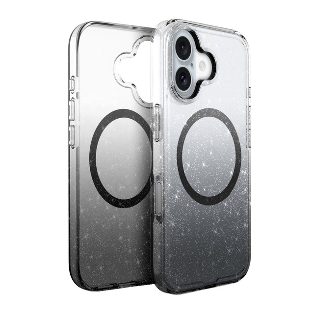 Never Yellow Transparent Clear Magnetic Cellphone Case for iPhone 16 Pro Max Magnetic Clear Phone Case for iPhone 15 Pro Case
