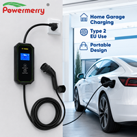 Nouveau chargeur EV portable 3,5 kW Type 2 16A 230V AC Protection IP67 Prise personnalisée Européenne Maison Garage Sûr Garantie 2 ans