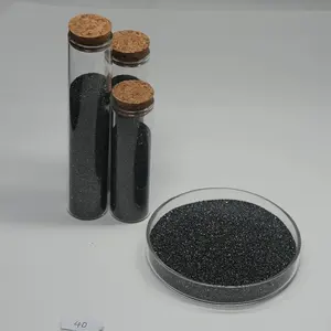 Muela abrasiva de carburo de silicio negro, símbolo número C, carburo de silicio para abrasivos unidos