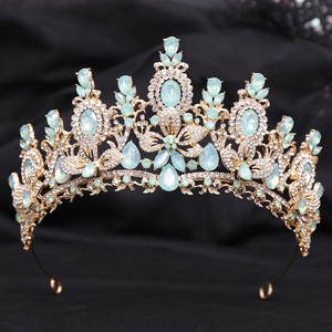 HP405 2024 nouveauté Floral casque accessoires de cheveux de mariée casque cristal mariage diadème couronne pour la vente en gros - Product Image 6