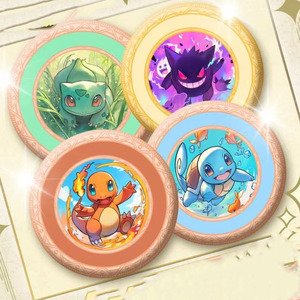 Pièce <span class=keywords><strong>de</strong></span> Monnaie Commémorative Pokémon DM, Souvenir Anime <span class=keywords><strong>de</strong></span> Collection, Cadeau Décoratif <span class=keywords><strong>de</strong></span> Dessin Animé, <span class=keywords><strong>Jeu</strong></span> <span class=keywords><strong>de</strong></span> Table pour Fans PTCG et Collectionneurs, Couleurs Vives - Product Image 1
