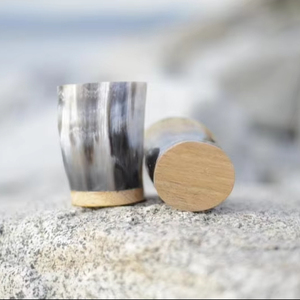 Eco Friendly Handcrafted Viking Horn <b>Cup</b> Designed for Rustic Charm Perfect for Collectors and Everyday Use - Product Image 1