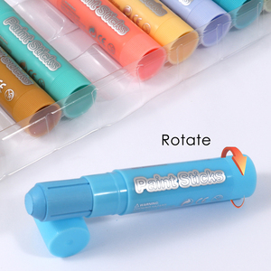 Nuovi Bastoncini di Tempera Non Tossici Foska, 6/12 Colori Macaron, Facili da Usare per Bambini e Studenti, Ottimo Regalo - Product Image 3