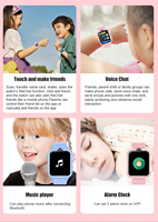 Reloj Celular con Pantalla Táctil 4G para Niños, Videollamadas, Resistente al Agua IPX8, Reloj Inteligente Infantil con GPS y Doble Cámara