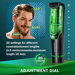 Recortadora <span class=keywords><strong>de</strong></span> Barba al Vacío <span class=keywords><strong>de</strong></span> Bajo MOQ, Recortadora <span class=keywords><strong>de</strong></span> Barba Impermeable para Hombre, Recortadora <span class=keywords><strong>de</strong></span> Pelo Eléctrica Inalámbrica con Aspiradora, Máquina <span class=keywords><strong>de</strong></span> <span class=keywords><strong>Afeitar</strong></span> con Aspiradora - Product Image 2