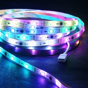 Ws2811 <span class=keywords><strong>Led</strong></span> <span class=keywords><strong>RGB</strong></span> <span class=keywords><strong>LED</strong></span> <span class=keywords><strong>Strip</strong></span> Lights <span class=keywords><strong>RGB</strong></span> không thấm nước DC 5V ws2811 địa chỉ <span class=keywords><strong>LED</strong></span> <span class=keywords><strong>Strip</strong></span> <span class=keywords><strong>5</strong></span> <span class=keywords><strong>Meter</strong></span> - Product Image 5