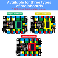 Kidsbits STEM Education, Kits de Sensores de Programación, Bloques de Construcción Electrónicos, Kit de Ventilador Inteligente con Placa Base, Kit de Aprendizaje