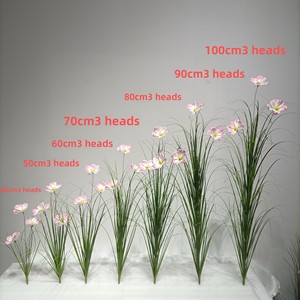 Artificial Realistic Lily <strong>Flower</strong> Christmas INS Style Modern Decorative Grass Handmade <strong>Vase</strong> Arrangement for Home Background Wall - Product Image 3