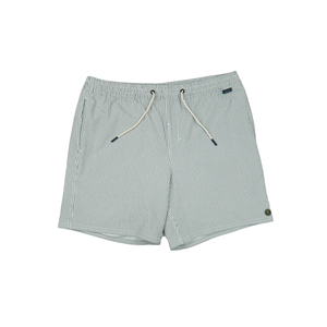 กางเกงขาสั้นพิมพ์ลายสก็อตชายหาดลำลองกางเกงโพลีเอสเตอร์ขนาดใหญ่ยาวถึงเข่าใหม่สำหรับฤดูร้อน - Product Image 1