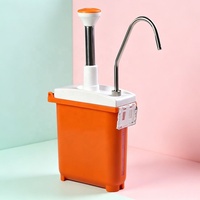 Dispenser Kontrol Dosis Berkualitas Tinggi Pompa Sirup Tekan Halus untuk Dispenser Dapur Katering Bar Kedai Kopi Cepat Saji