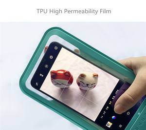 Adjustable Lanyard PU Leather Universal Cellphone <strong>Waterproof</strong> Underwater Case IPX8 Dry <strong>Bag</strong> <strong>Waterproof</strong> Phone Pouch for <strong>iPhone</strong> - Product Image 4