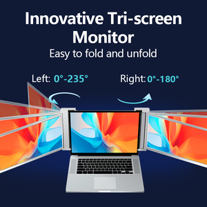 2026 Triple Screen Laptop Monitor IPS FHD Plug and Play Expandable Travel Portable Dual Monitor Setup for Laptop - Product Image 4