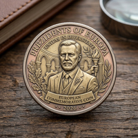 Medallones Metálicos Personalizados Sojagy con Foto y Nombre para el Recuerdo de un Perro o Gato Querido, Monedas con Foto de Mascota Personalizadas